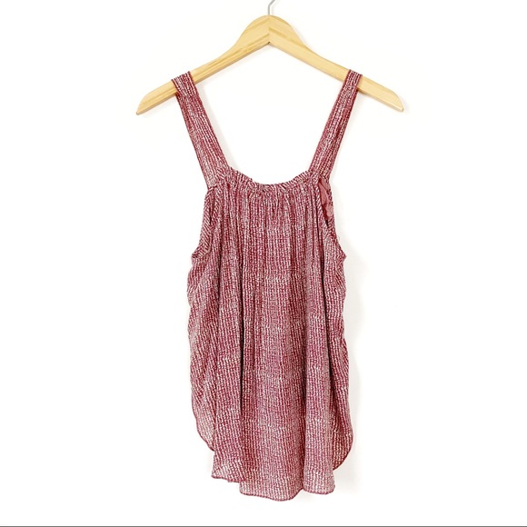 Intimately FP Go Lightly Gauze Smocked Cami Purple - Picture 2 of 7